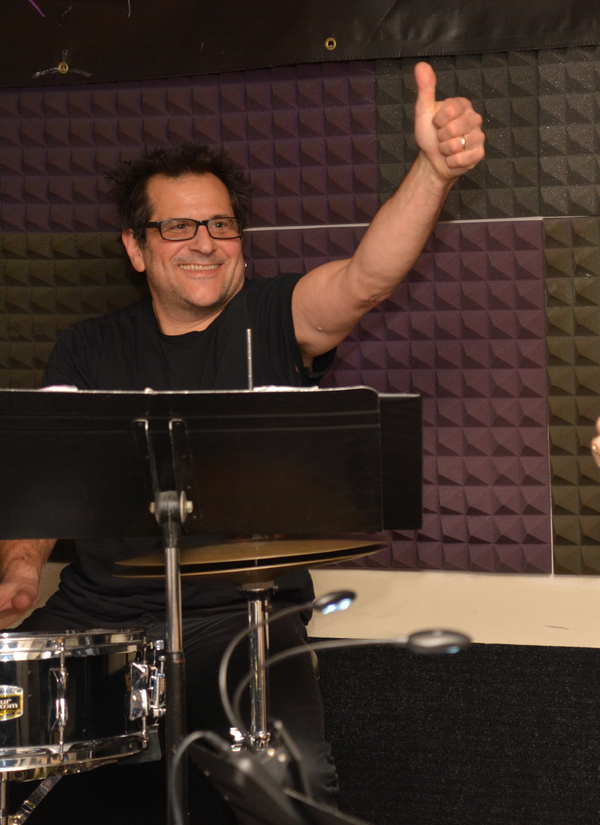 Photo Coverage: In Rehearsal with Drew Gehling, Lesli Mergherita, and More for ROCKERS ON BROADWAY Image