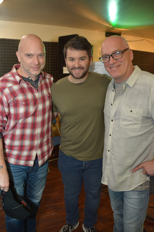 Michael Cerveris, Alex Brightman and Donnie Kehr Photo