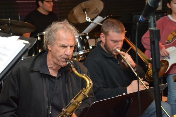 Photo Coverage: In Rehearsal with Drew Gehling, Lesli Mergherita, and More for ROCKERS ON BROADWAY Image