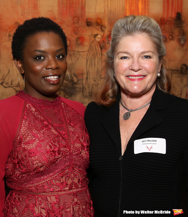 Antoinette Nwandu and Kate Mulgrew Photo