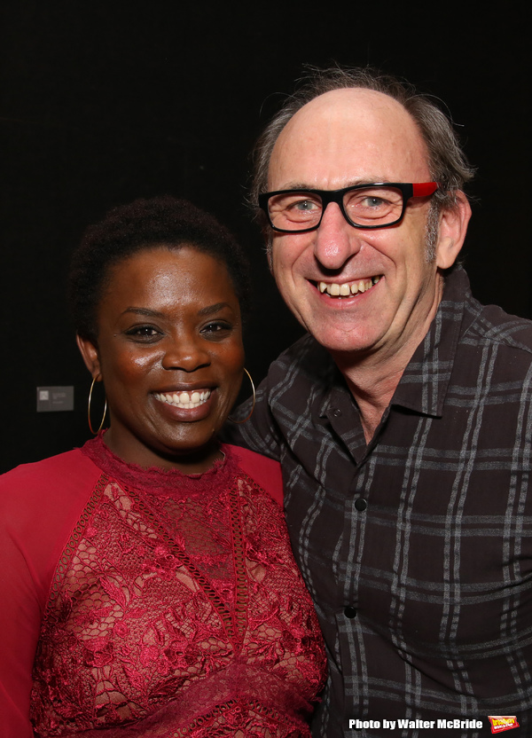 Antoinette Nwandu and David Cale  Photo