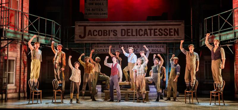 Review: Village's NEWSIES Brings Intimacy to the Big Splashy Musical Image