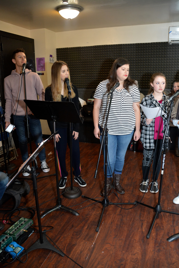 Photo Coverage: ROCKERS ON BROADWAY Rehearsal Day 2 Image