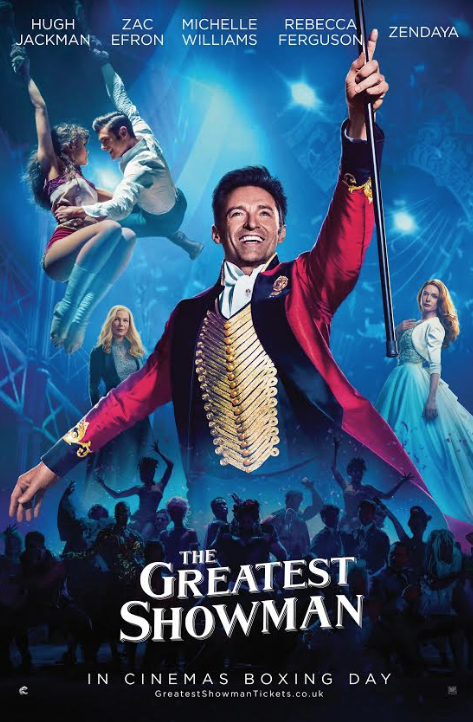 First Look - New Poster Art for GREATEST SHOWMAN + New UK Trailer Image