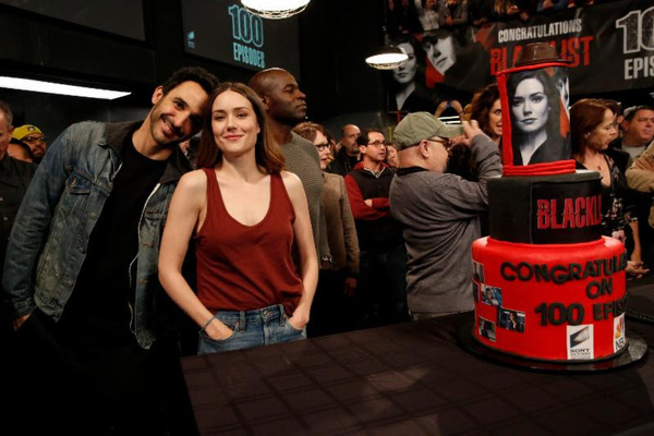 Photo Flash: Cast of NBC's THE BLACKLIST Celebrates Milestone 100th Episode Image