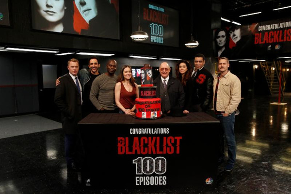 Photo Flash: Cast of NBC's THE BLACKLIST Celebrates Milestone 100th Episode Image
