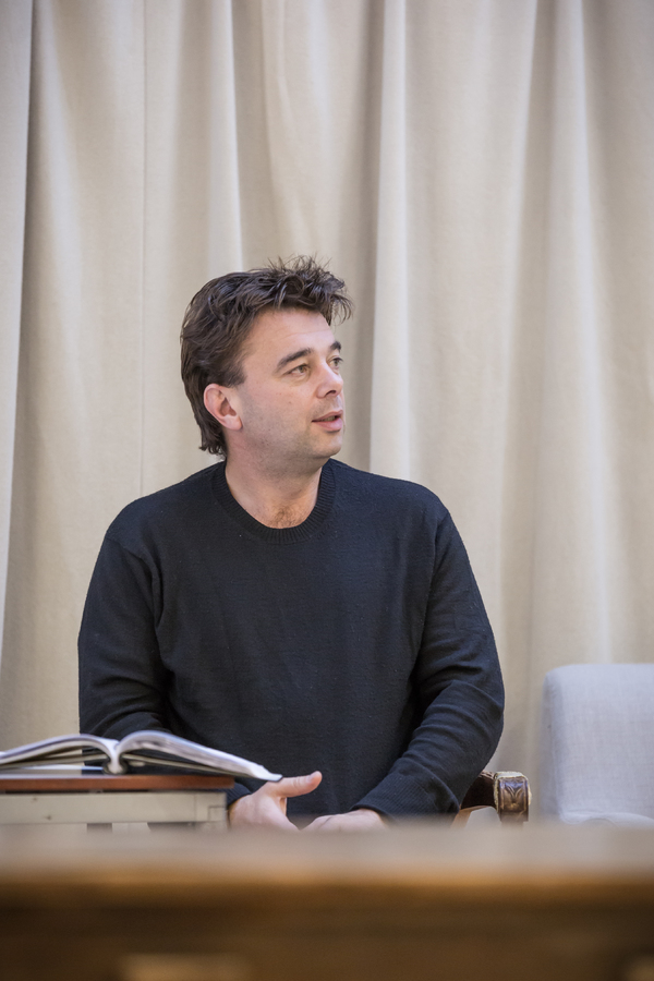 Photo Flash: A Look Into the Rehearsal Room for CELL MATES at Hampstead Theatre Image