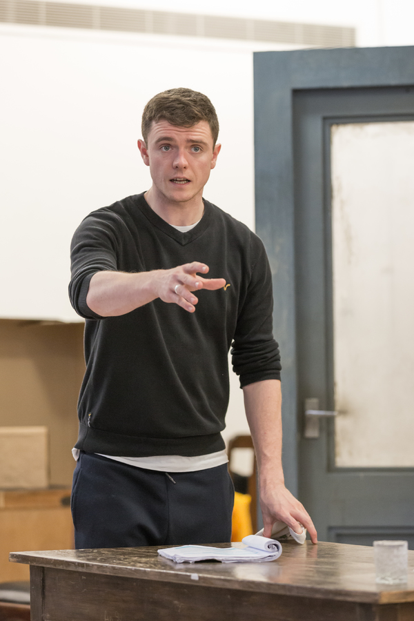 Photo Flash: A Look Into the Rehearsal Room for CELL MATES at Hampstead Theatre Image