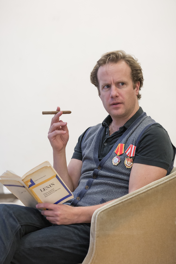 Photo Flash: A Look Into the Rehearsal Room for CELL MATES at Hampstead Theatre Image