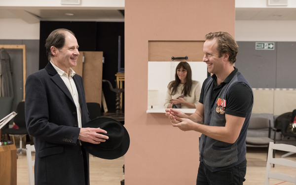 Photo Flash: A Look Into the Rehearsal Room for CELL MATES at Hampstead Theatre Image