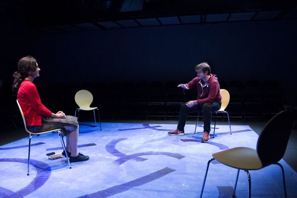 Photo Flash: First Look at THE SECONDARY VICTIM at Park Theatre 