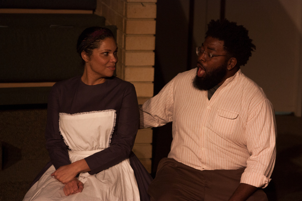 Amanda Green and Jadrian Tarver perform a scene from Porgy and Bess at Capitol City O Photo