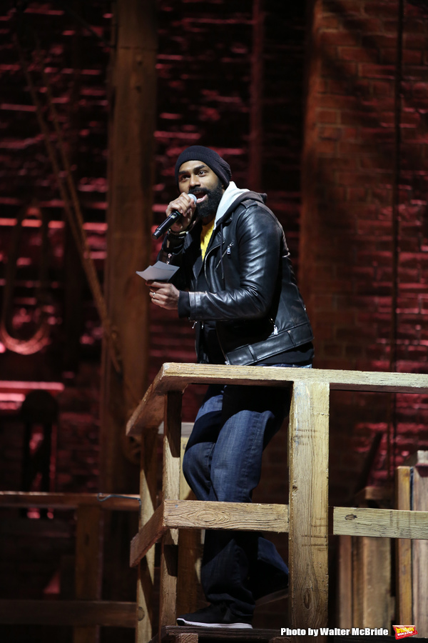 Photo Coverage: The Cast of HAMILTON Brings Latest #EduHam to Students Image