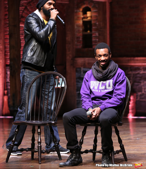 Photo Coverage: The Cast of HAMILTON Brings Latest #EduHam to Students Image