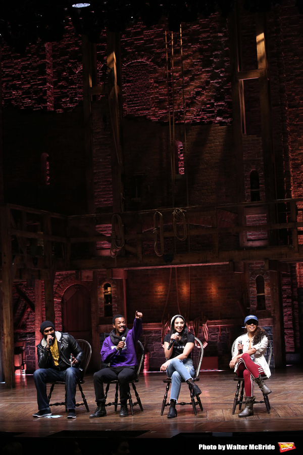 Photo Coverage: The Cast of HAMILTON Brings Latest #EduHam to Students Image