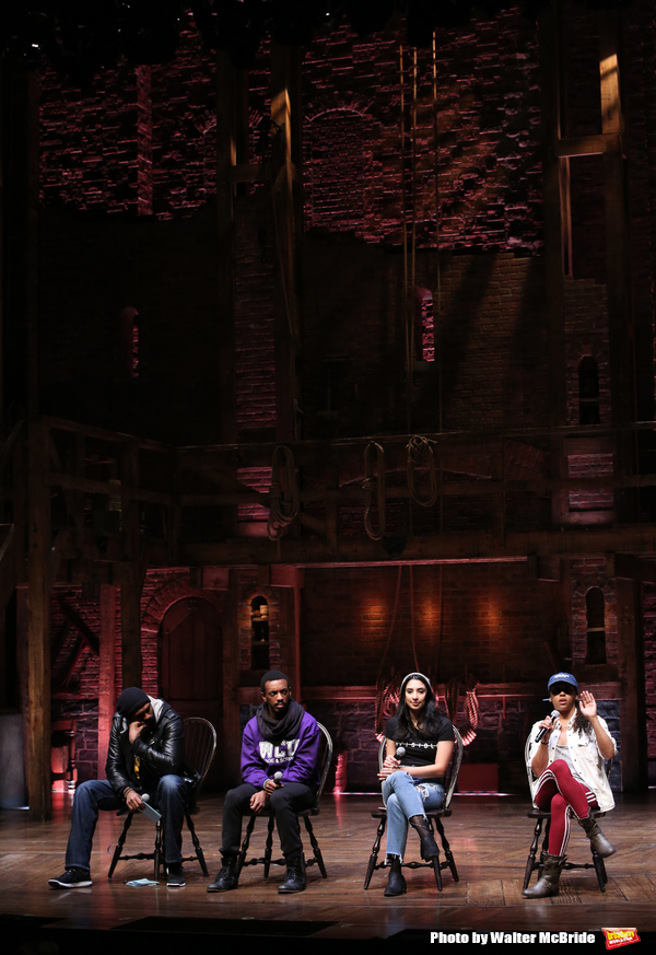 Photo Coverage: The Cast of HAMILTON Brings Latest #EduHam to Students Image