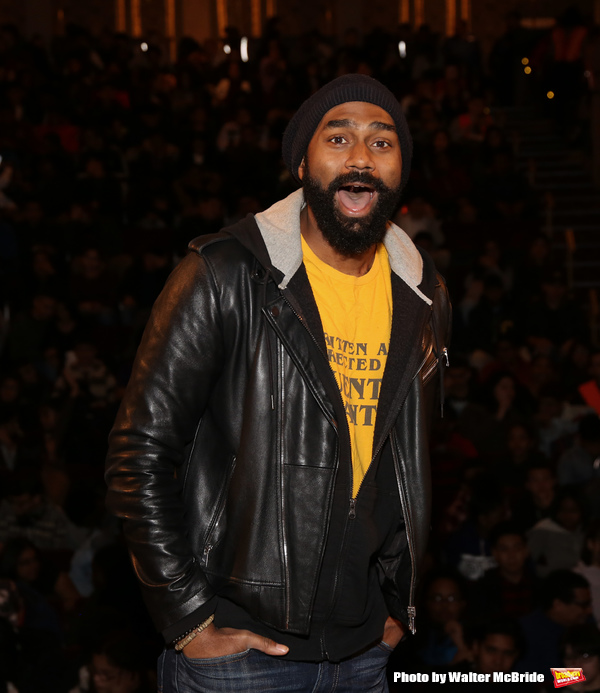 Photo Coverage: The Cast of HAMILTON Brings Latest #EduHam to Students Image