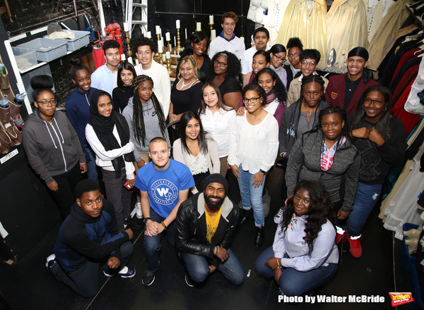 Photo Coverage: The Cast of HAMILTON Brings Latest #EduHam to Students Image