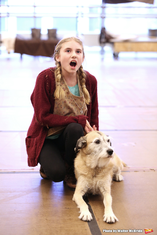Photo Coverage: In Rehearsal with the Cast of ANNIE at Paper Mill Playhouse! Image