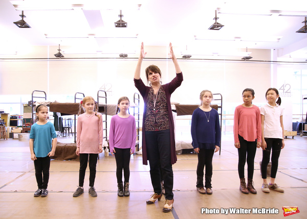 Photo Coverage: In Rehearsal with the Cast of ANNIE at Paper Mill Playhouse! Image