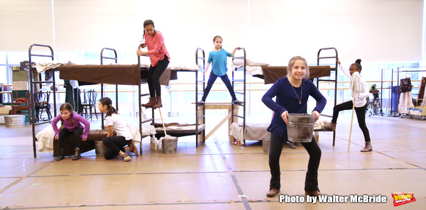 Photo Coverage: In Rehearsal with the Cast of ANNIE at Paper Mill Playhouse! Image