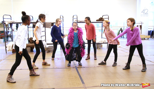 Photo Coverage: In Rehearsal with the Cast of ANNIE at Paper Mill Playhouse! Image