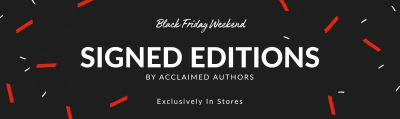 BWW Previews: Black Friday Signed Editions Return to Barnes And Noble Stores with over 150 Authors! Image