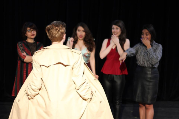 Photo Flash: First Look at Cone Man Running's Holiday Farce OUR CUPS RUNNETH OVER Image