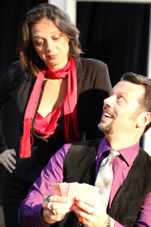 Photo Flash: First Look at Cone Man Running's Holiday Farce OUR CUPS RUNNETH OVER Image