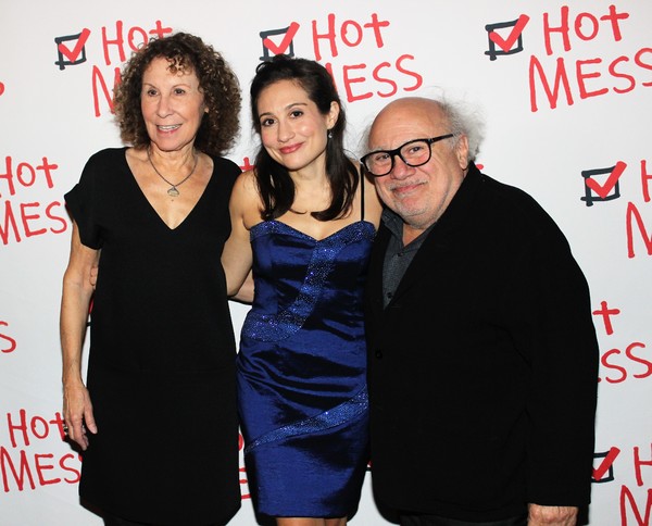 Rhea Perlman, Lucy DeVito and Danny DeVito Photo