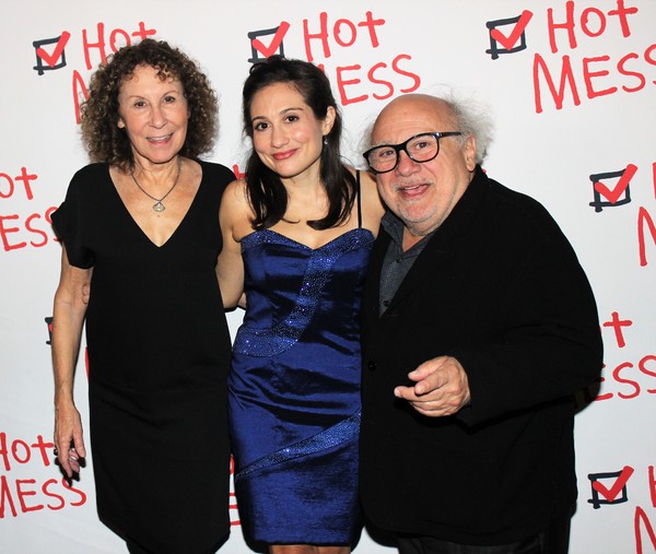 Rhea Perlman, Lucy DeVito and Danny DeVito Photo