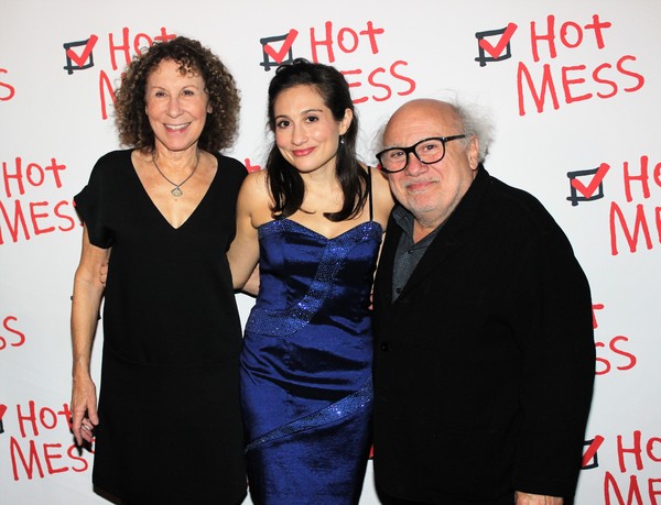 Rhea Perlman, Lucy DeVito and Danny DeVito Photo