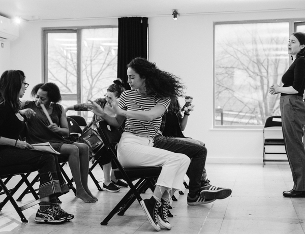 Photo Flash: In the Rehearsal Room for Park Theatre's DAISY PULLS IT OFF Image