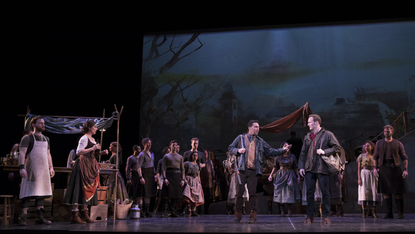 Photo Flash: First Look at City Center's BRIGADOON Starring Kelli O'Hara, Patrick Wilson, and Stephanie J. Block Image