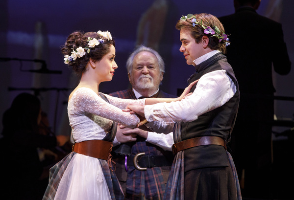 Photo Flash: First Look at City Center's BRIGADOON Starring Kelli O'Hara, Patrick Wilson, and Stephanie J. Block Image