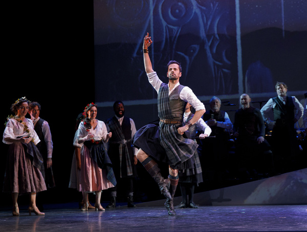 Photo Flash: First Look at City Center's BRIGADOON Starring Kelli O'Hara, Patrick Wilson, and Stephanie J. Block Image