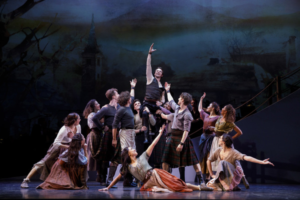 Photo Flash: First Look at City Center's BRIGADOON Starring Kelli O'Hara, Patrick Wilson, and Stephanie J. Block Image