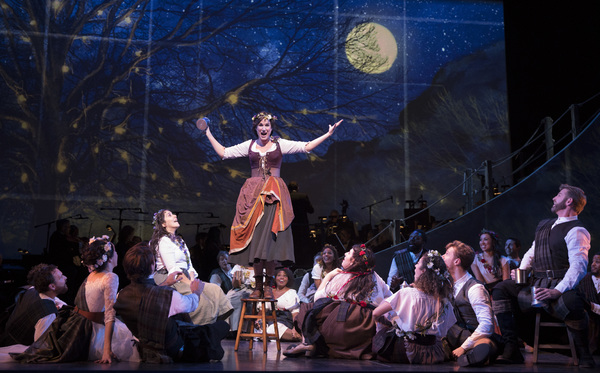 Photo Flash: First Look at City Center's BRIGADOON Starring Kelli O'Hara, Patrick Wilson, and Stephanie J. Block Image