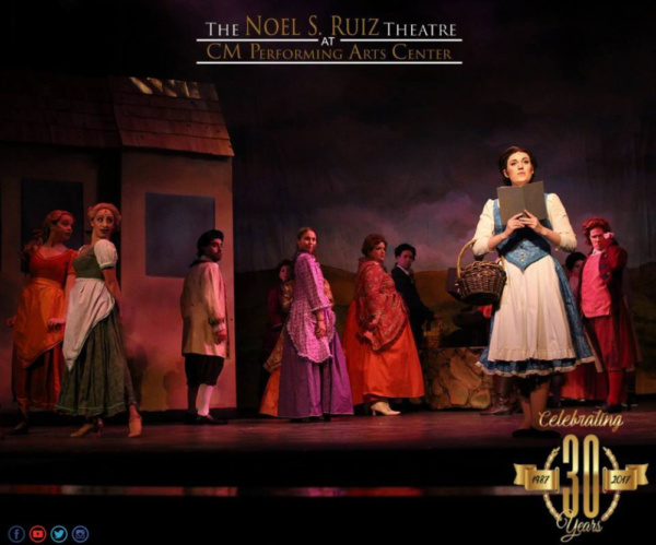 Belle (Katie Ferretti) and the Townspeople Photo