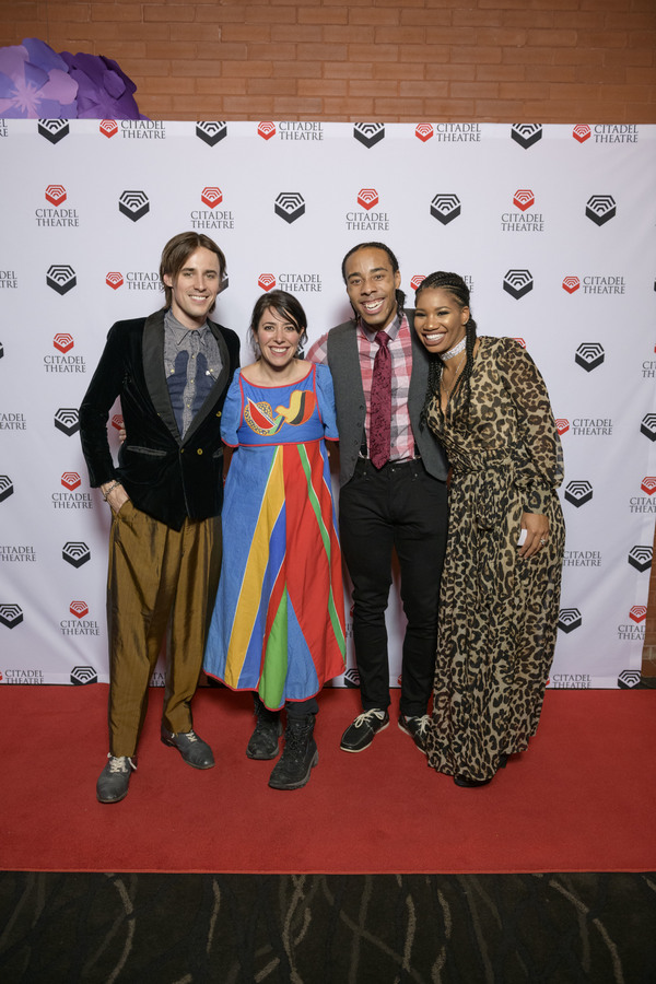 Reeve Carney, Rachel Chavkin, Hal Wesley Rogers and Tara Jackson Photo