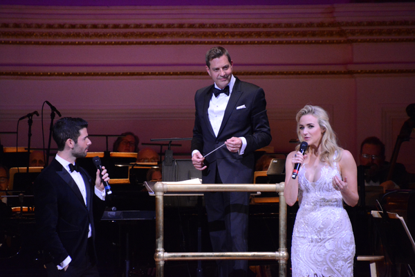 Adam Kantor, Steven Reineke and Betsy Wolfe Photo