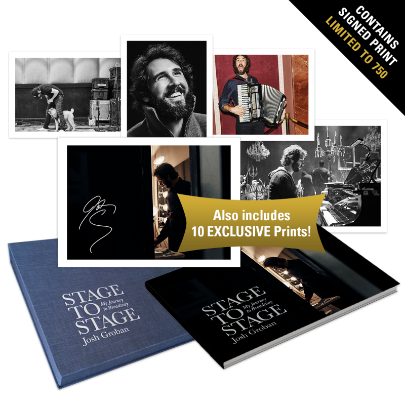 Review: STAGE TO STAGE: My Journey to Broadway by Josh Groban Image