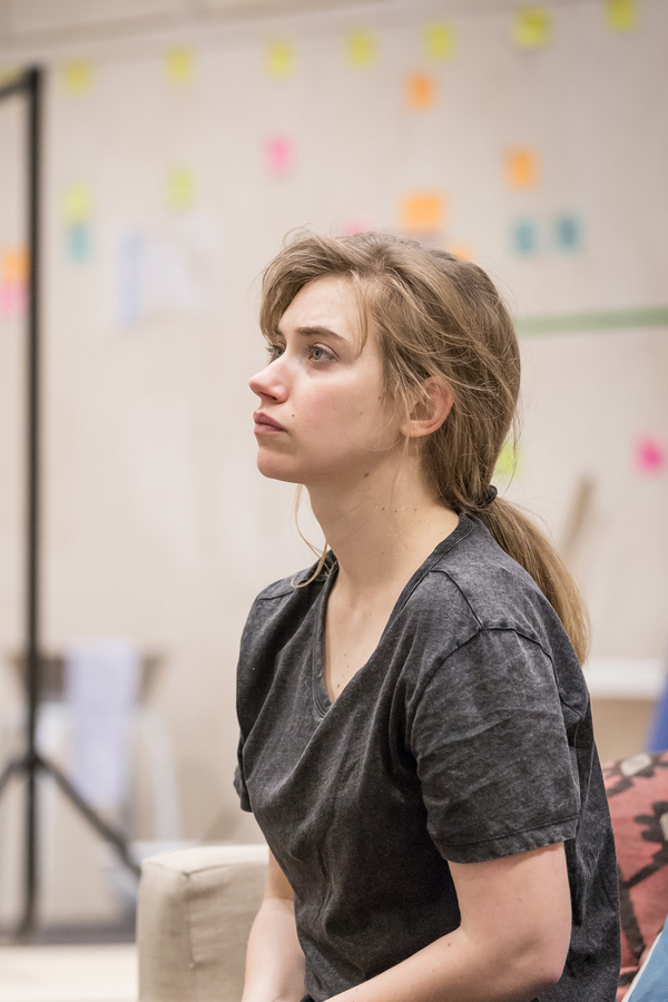 Photo Flash: James Norton and Imogen Poots in Rehearsal for BELLEVILLE at The Donmar Warehouse 