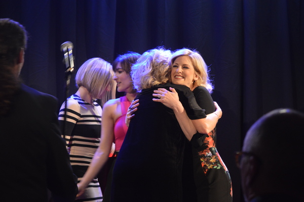 Arden Girls kissing Christine Ebersole Photo