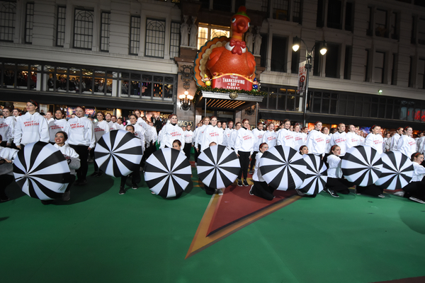 Photo Coverage: Broadway Heads to Herald Square to Rehearse for the MACY'S Thanksgiving Day Parade! Image