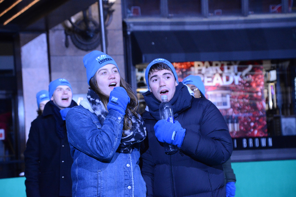 Photo Coverage: Broadway Heads to Herald Square to Rehearse for the MACY'S Thanksgiving Day Parade! Image