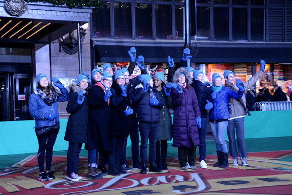 Photo Coverage: Broadway Heads to Herald Square to Rehearse for the MACY'S Thanksgiving Day Parade! 