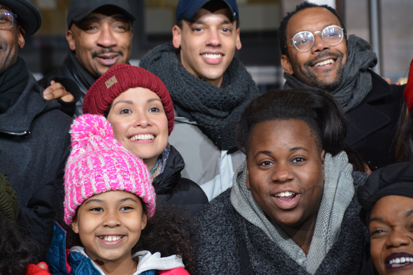 Photo Coverage: Broadway Heads to Herald Square to Rehearse for the MACY'S Thanksgiving Day Parade! Image