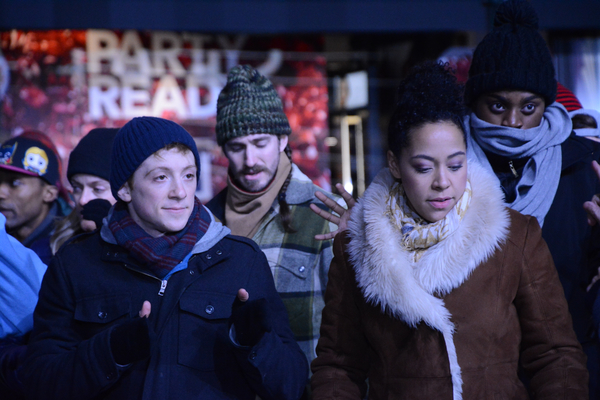 Photo Coverage: Broadway Heads to Herald Square to Rehearse for the MACY'S Thanksgiving Day Parade! Image