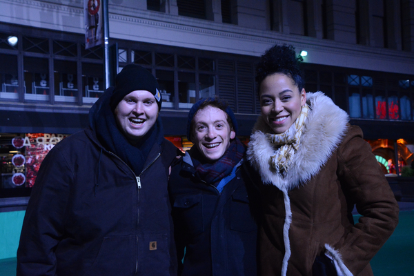 Photo Coverage: Broadway Heads to Herald Square to Rehearse for the MACY'S Thanksgiving Day Parade! Image